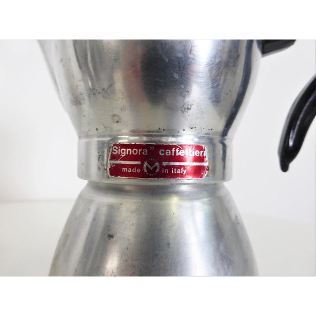 Metal Vintage Signora Coffee Pots or Cafetières, Italy, 1960s, Set of 3 For Sale - Image 7 of 15