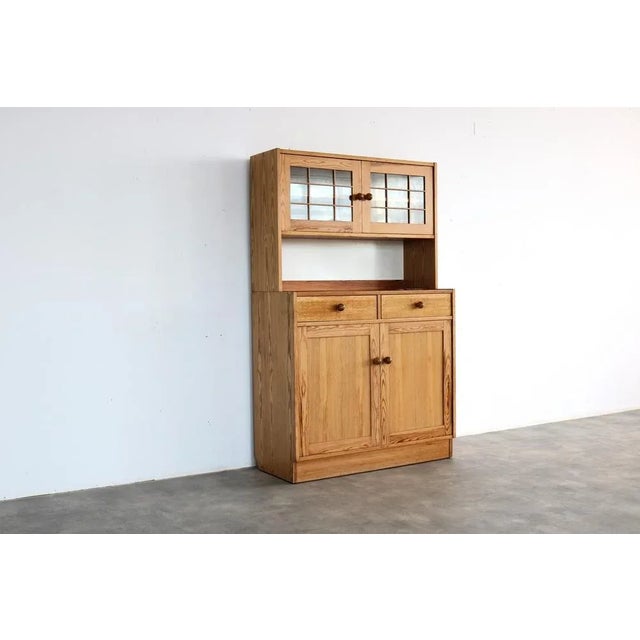Vintage Wall Cupboard in Pine, Sweden, 1970s For Sale - Image 9 of 11