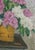 Vintage Floral Oil Painting, Still Life by Ukrainian Artist, 1974 50-35 For Sale - Image 6 of 6