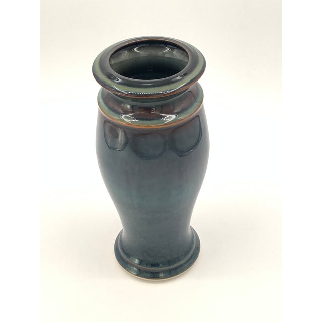 1980s Artist Bill Campbell Vase For Sale - Image 4 of 6