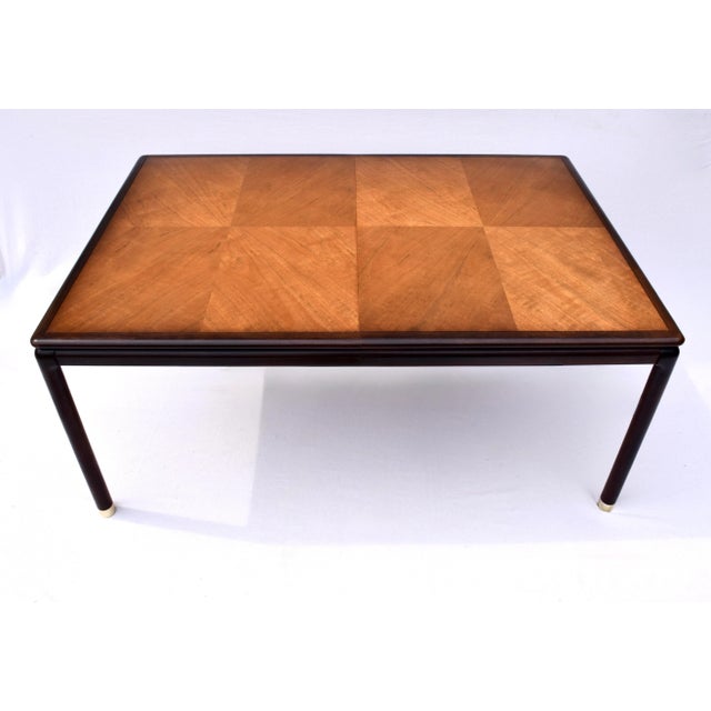 Mid-Century Modern John Stuart Extendable Dining Table, Mahogany & Walnut, 1960s For Sale - Image 3 of 10
