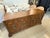 Brown Vintage Mastercraft Credenza Sideboard 1970s Burl Wood & Brass Tassel Pulls For Sale - Image 8 of 17