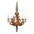 Giltwood Figurehead Chandelier For Sale