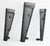 Set of Three Monumental Modernist Steel Rod Wall Sconces, Switzerland For Sale - Image 12 of 16