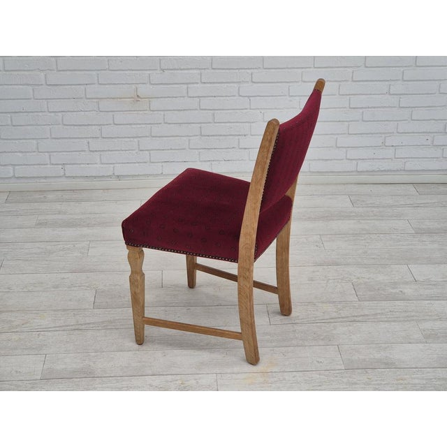 Danish Dinning Chairs in Oak Wood, 1970s, Set of 6 For Sale - Image 10 of 18