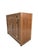 Late 20th Century Vintage Chinese Elm Campaign-Style Cabinet With Brass Hardware For Sale - Image 5 of 11