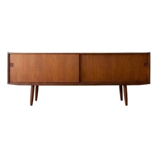 Vintage Danish Sideboard in Teak, 1950s For Sale