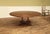 64–84-inch solid walnut extra-large round dining table with self-storing leaves. This is a heavy, solid walnut table with...
