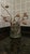 Intricate hand sculpted ceramic vase or pen holder with a Bachhanalian or Ancient Greek inspired design. Beautiful tone of...
