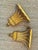 Hollywood Regency Vintage Hollywood Regency Wall Brackets For Sale - Image 3 of 7