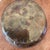 Mid 20th Century Vintage Footed Tarnished Brass Bowl/ Planter With Rounded Flared Rim For Sale - Image 5 of 12
