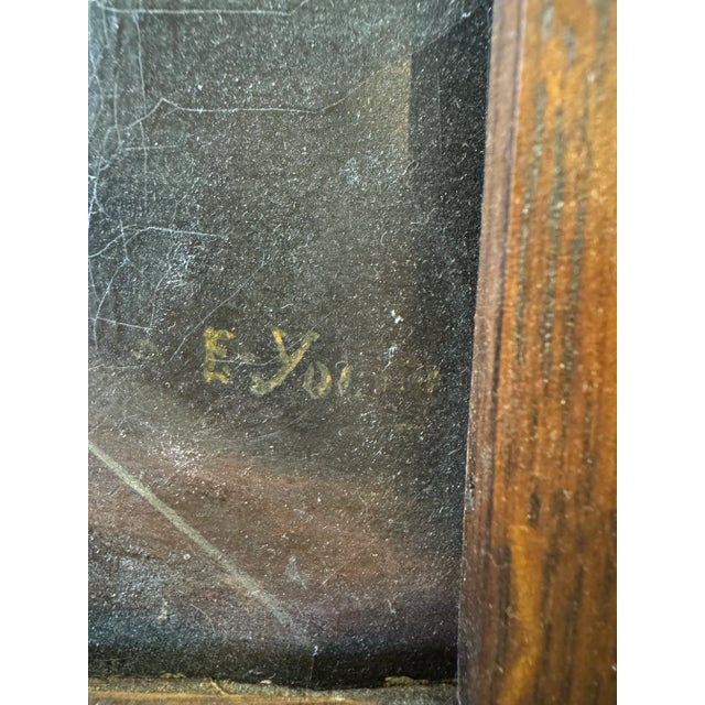 “Alice in Wonderland” Portrait, Oil Painting, Circa 1800s For Sale - Image 11 of 12