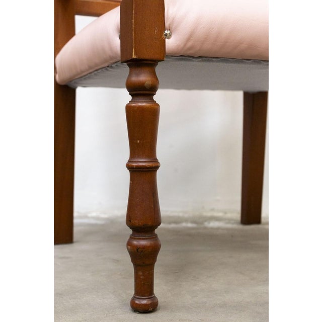 Desk Chair in Beech For Sale - Image 4 of 9