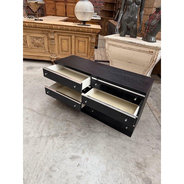 1980s 8-Drawer Wooden Storage Unit, 1970s For Sale - Image 5 of 10
