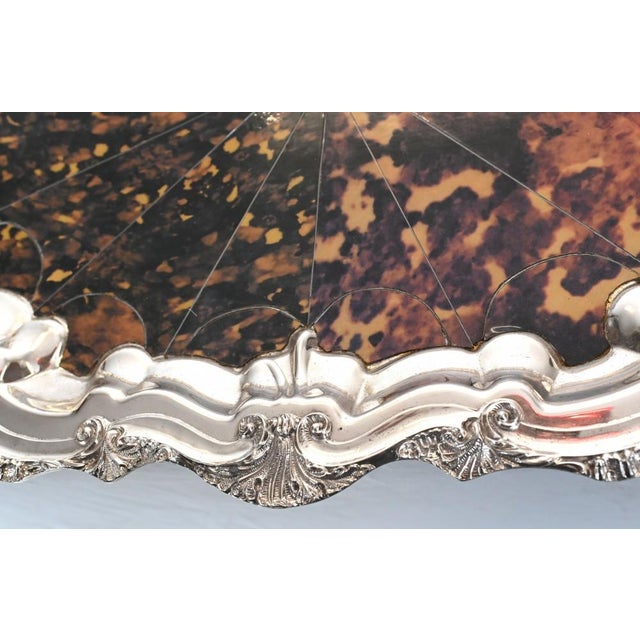 Victorian Silver-Plated Butlers Tray For Sale - Image 5 of 8