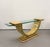 Vintage Lacquered Smoke Dyed Console For Sale - Image 4 of 8