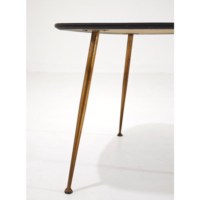 Mid-Century Modern Mid-Century Modern Low Wooden Coffee Table, Italy, 1950s For Sale - Image 3 of 15