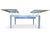 Gray Modernist Metamorphic Extending Glass and Steel Coffee Table with Storage from Knoll, 2000s For Sale - Image 8 of 9