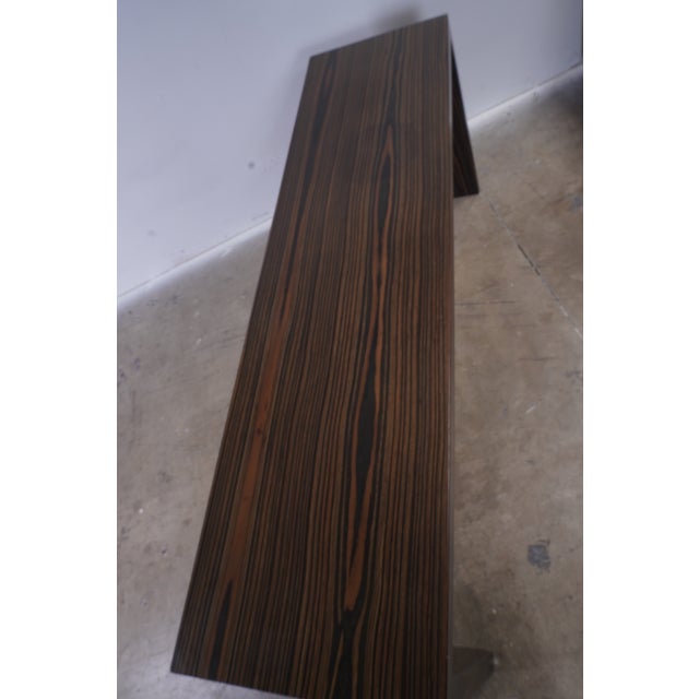 Vintage Macassar Wood Console or Sofa Table For Sale In San Diego - Image 6 of 10
