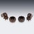 Brown Antique Japanese Meiji Bronze Karako Vessels, 19th Century, Set of 2 For Sale - Image 8 of 18