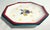 DeSimone MCM Italian DeSimone Octagonal Ceramic Hand Painted Angel Plate For Sale - Image 4 of 7