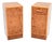 Art Deco Burr Walnut Bedside Cabinets, 1930, Set of 2 For Sale