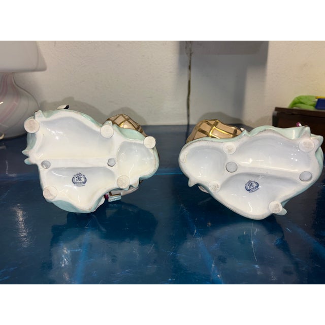 Ceramic Figurines from Capodimonte, 1970s, Set of 2 For Sale - Image 7 of 10