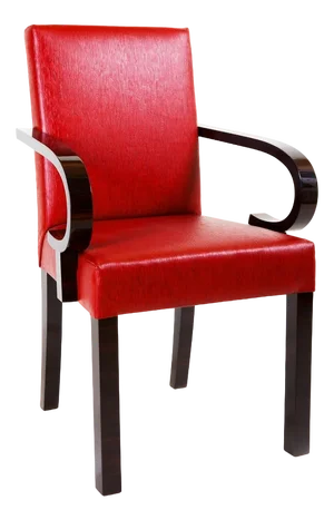 Set of Art Deco Armchairs in Macassar and Leather attributed to Dominique, France, 1920s