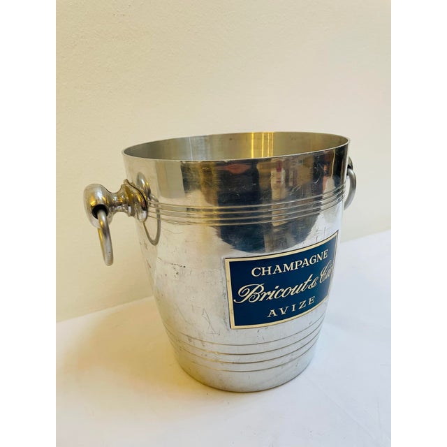 French Aluminum Champagne Cooler from Bricoute Et Cie, France, 1960s For Sale - Image 4 of 7