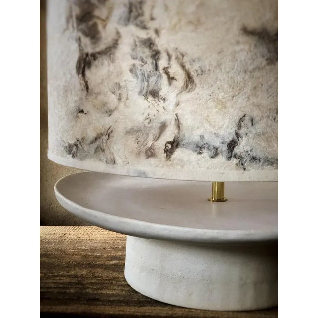 Contemporary Japanese Cup Table Lamp by Sophie Vaidie For Sale - Image 3 of 4