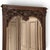 19th Century French Walnut Louis XIV Style Marble-Top Console & Beveled Mirror For Sale - Image 4 of 12