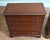 Georgian Revival Mahogany Bachelor's Beside Cabinets, Set of 2 For Sale - Image 6 of 8