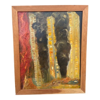 Omg Dubai Uae Middle East 2026 #1 by Wilbert Sneed , Contemporary Expressionist, Unframed (Frame Extra Plus Extra Shipping For Sale