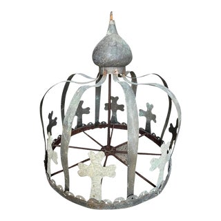 French Early 19th Century Crown Fixture For Sale