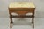 Antique Eastlake Victorian Carved Walnut Stool Bench With Needlepoint Seat For Sale - Image 9 of 9