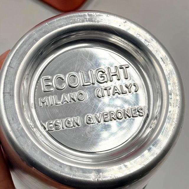 Metal Italian Modern Floor Ashtray by Giulia Veronesi for Ecolight, 1970s For Sale - Image 7 of 17