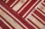 1960s Hand-Knotted Ottoman Empire Striped Natural Wool Kilim Rug For Sale In Sacramento - Image 6 of 9