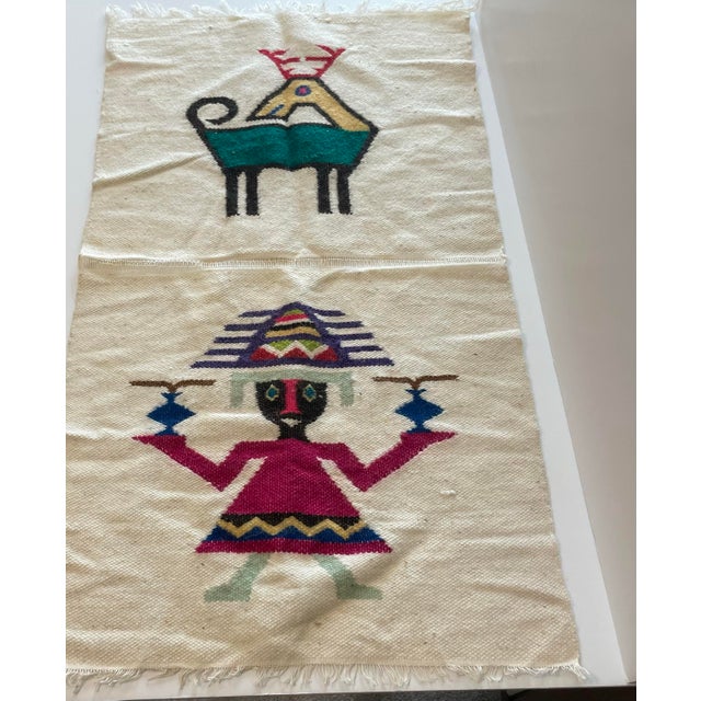 Vintage Ecuadorian Textile Tapestry For Sale - Image 9 of 12