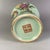 Vintage Chinese Celadon Famille Rose "Phoenix & Peony" Mei Vase, Tongzhi Mark For Sale - Image 4 of 5