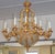 1990s Italian Fbai Gold Gilt Bronze & Crystal 12 Light Louis XV Style Chandelier For Sale - Image 12 of 12