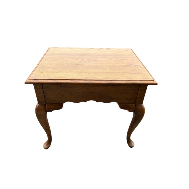 Mid 20th Century Broyhill Lenoir House Rectangular End Table With Ball-and-Claw Feet For Sale In Indianapolis - Image 6 of 10