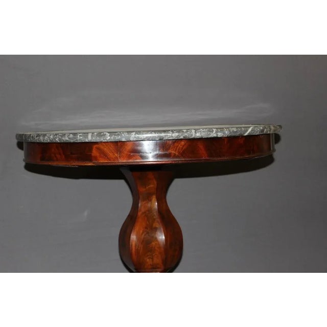Wood Mahogany Catering Side Table, 20th Century For Sale - Image 7 of 12