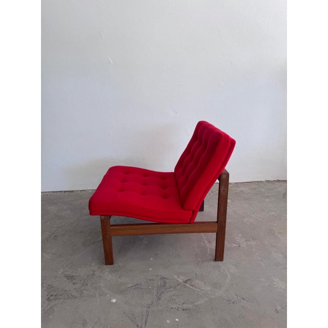 Wood Moduline Chair in Teak by Ole Gjerløv-Knudsen Torben Lind for France & Søn, 1960s For Sale - Image 7 of 18