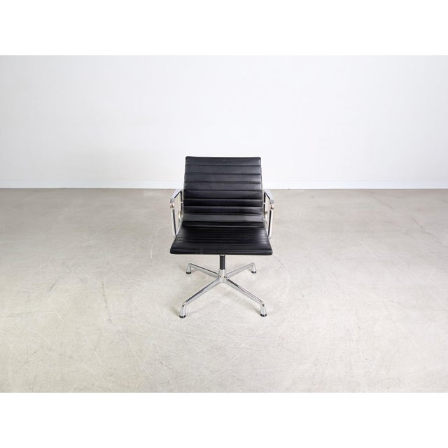 EA 108 Chair in Leather by Charles & Ray Eames for Vitra For Sale - Image 10 of 13