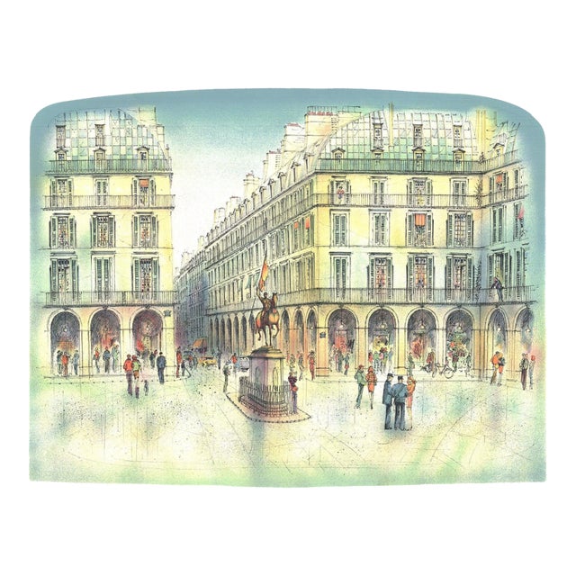 Rolf Rafflewski Place Jeanne D'arc, Paris, 1981 - Signed For Sale