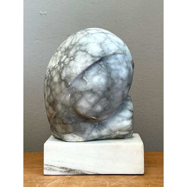 Vintage Marble Abstract Form Sculpture For Sale - Image 9 of 17