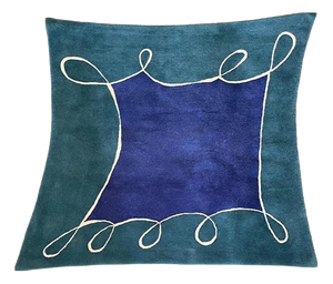 Large Hand-Tufted Wool Rug from Tisca, Switzerland, 1990s
