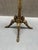 Metal Vintage Italian Onyx Marble and Brass Hall Coat Rack with Rotating Crown and Sculptural Base, 1960s For Sale - Image 7 of 13