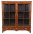 Baroque English Mahogany Showcases with Three Sides Glazed, 1800s For Sale