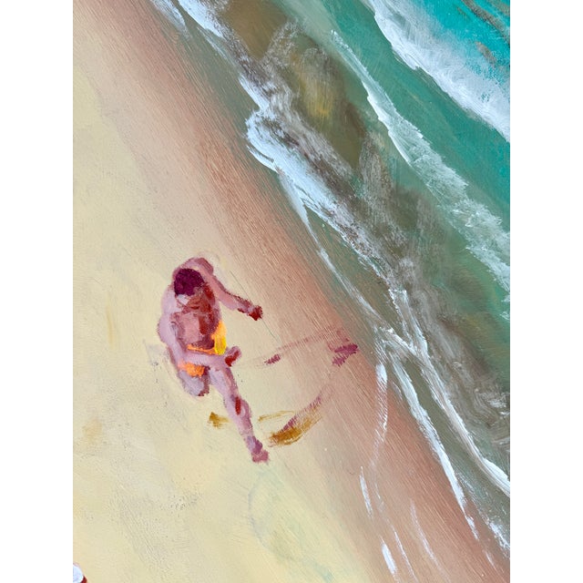"Beach Life" Acrylic on Canvas by Joe Davis 2008 For Sale In Miami - Image 6 of 12
